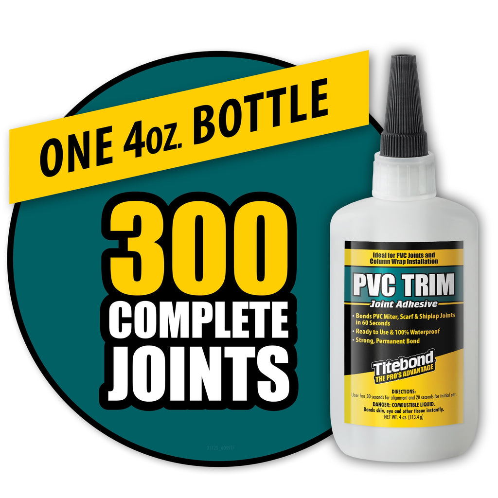 Titebond Pvc Trim Joint Adhesive