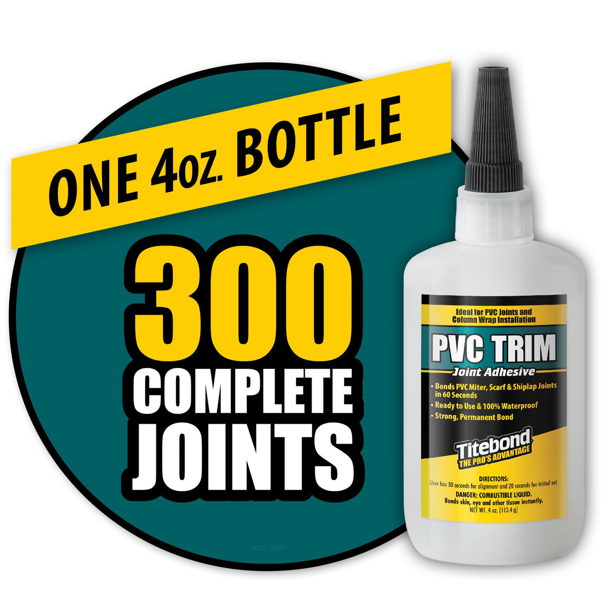 Titebond Pvc Trim Joint Adhesive