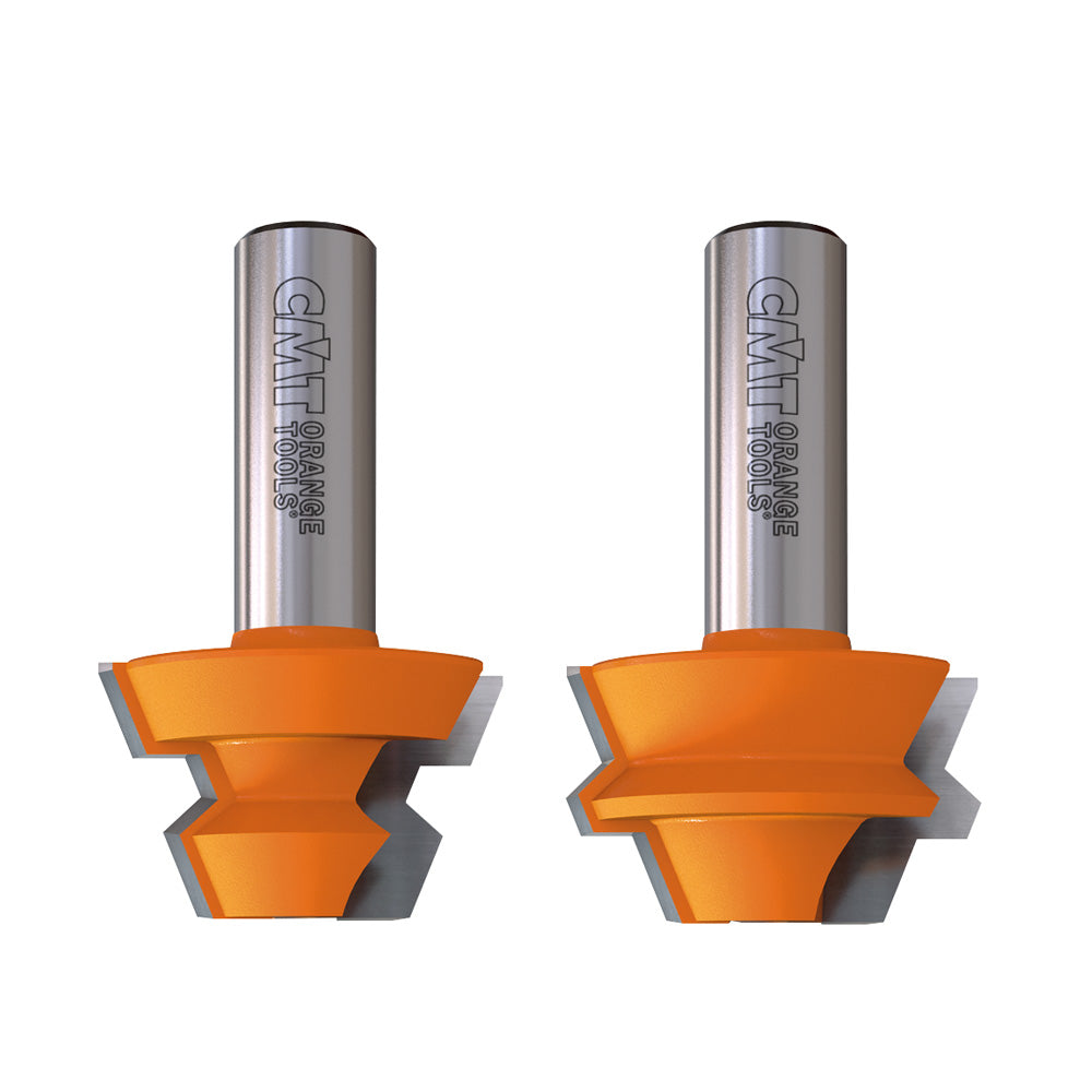 22.5 Deg.Lock Miter Set Hw S=1/2 D=1-15/32X7/8