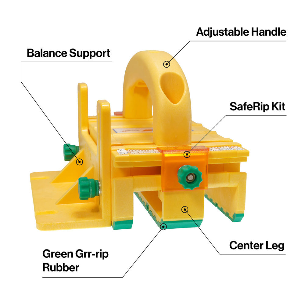 GRR-RIPPER 3D Pushblock+ Includes SafeRip Kit