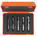 5-Pcs Spiral Bit Hm Z2 Pos. S=1/4-1/2 Rh