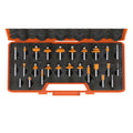 26-Piece Super Router Bit Set Hw S=8