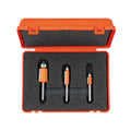 Flush Trim Bits-Set 3Pcs S=6.35 Hm