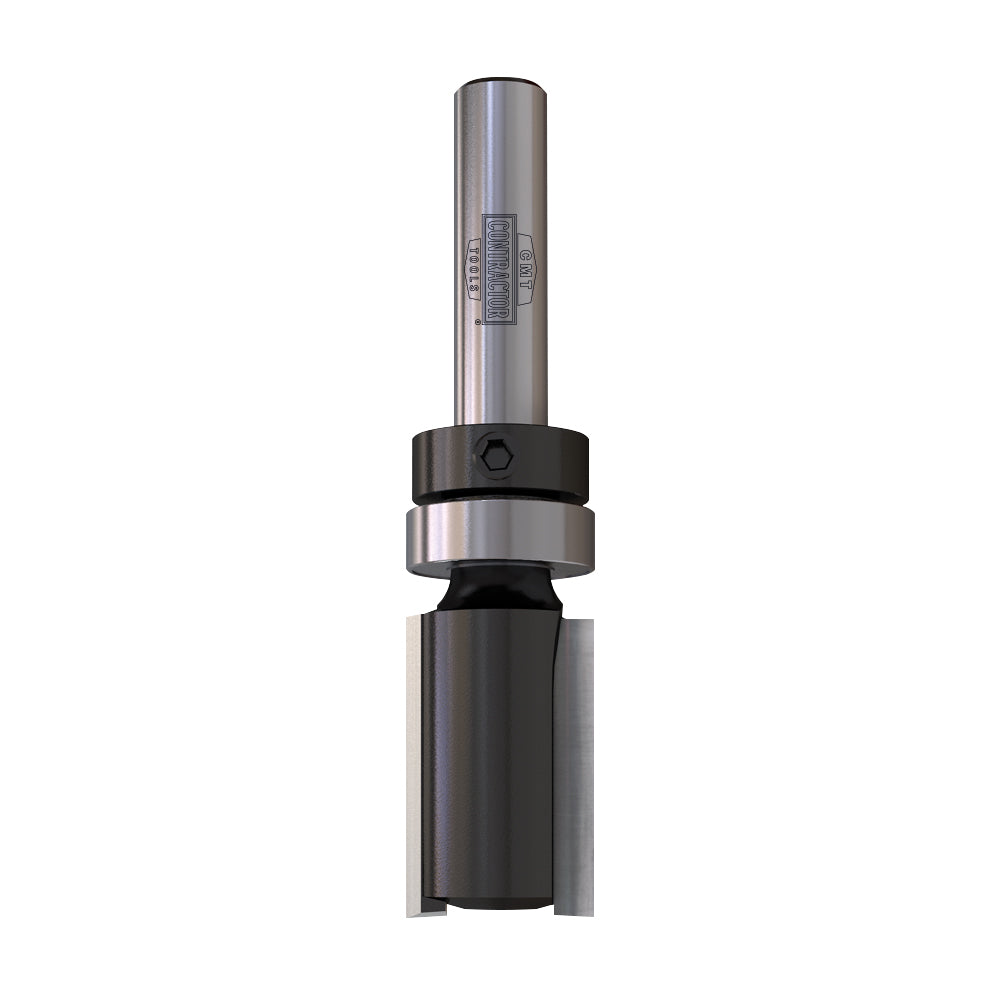 STRAIGHT ROUTER BIT W/BRNG HW Z2 S=8 D=16x25.4x70 RH