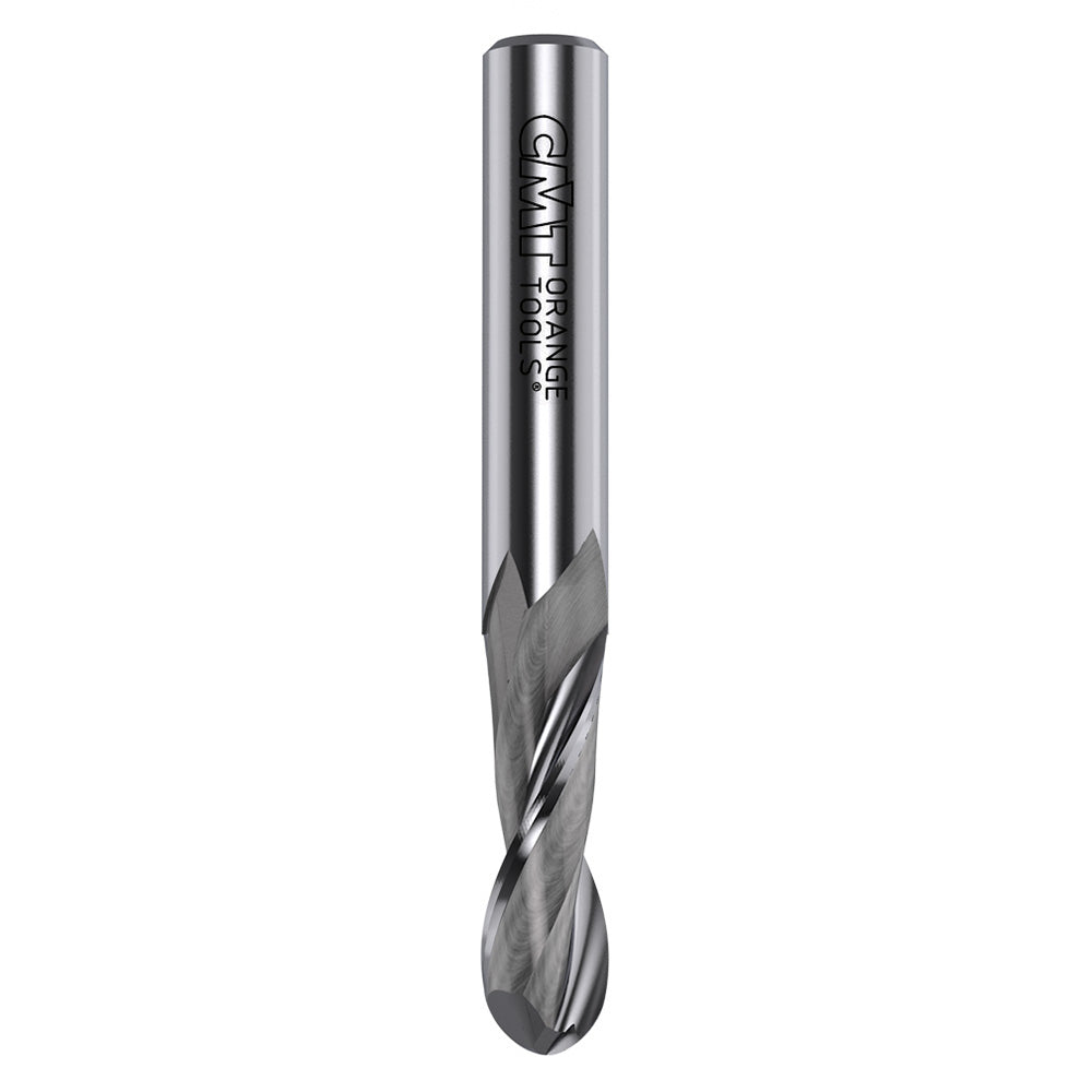 ROUND NOSE UPCUT SC SPIRAL BIT HWM Z2 POS. S=6,35 D=3,2x12,7x50,8 RH