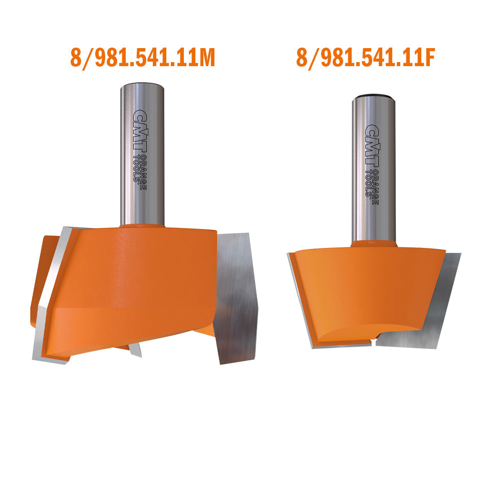 2-Piece Plug Cutter Bit Set For Repairing Hw S=12.7 D=47.6/6
