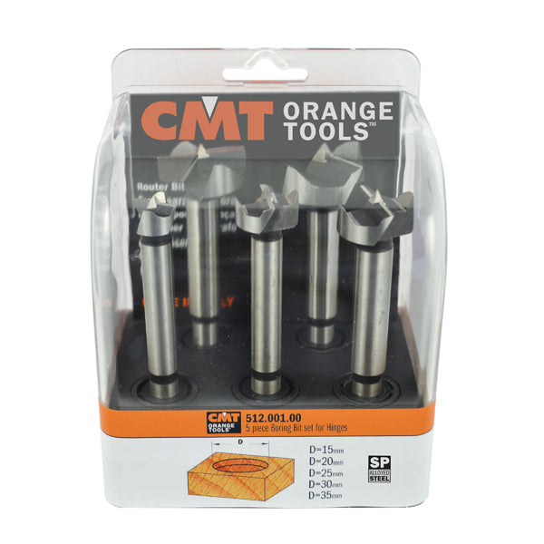 5-Pce Boring Bit Set Hl S=10 L=90 Rh