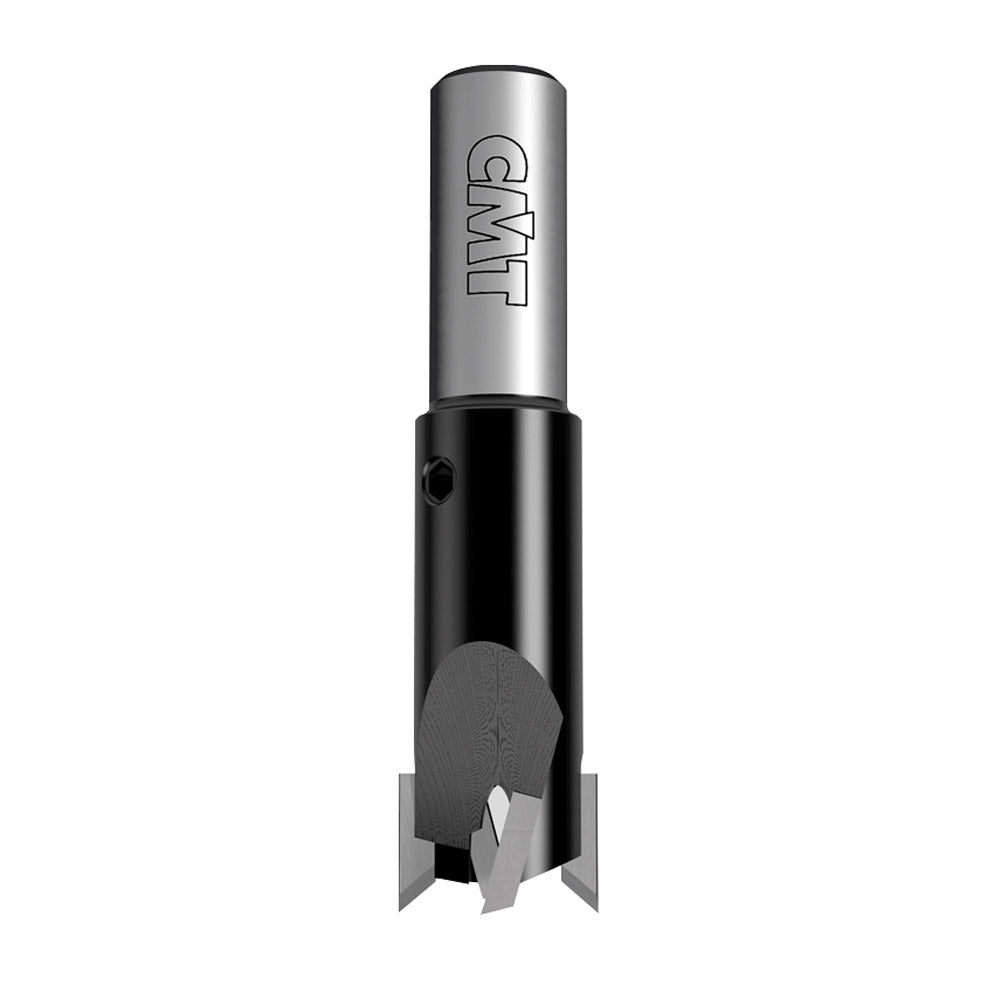 90° COUNTERSINK W/PARALLEL SHANK HW Z2+2 S=10x25 D=4/15X60 RH