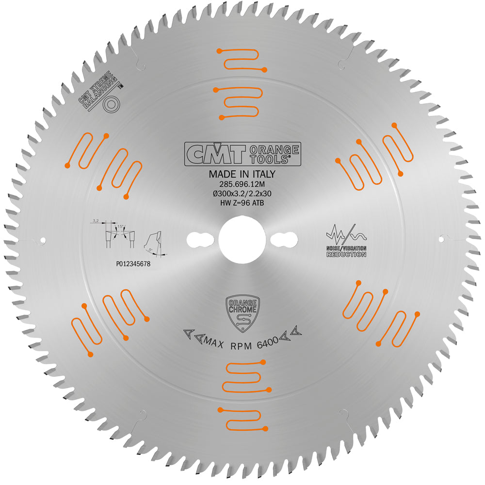 Saw Blade 160X2.2/1.6x20mm Z48 Hw ATB (Chrome)