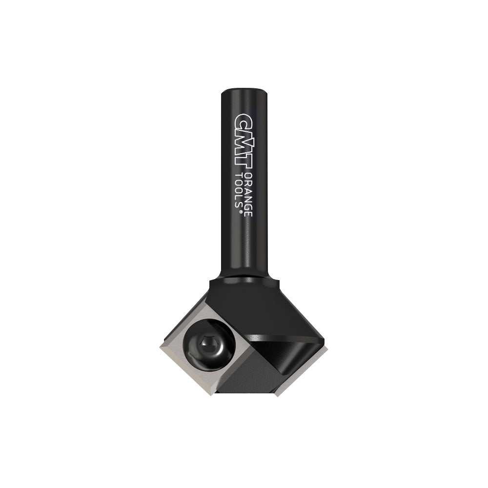 HW CHAMFER ROUTER BIT W/KNIFE  Z2  S=6  D=29X8X52   45°   RH