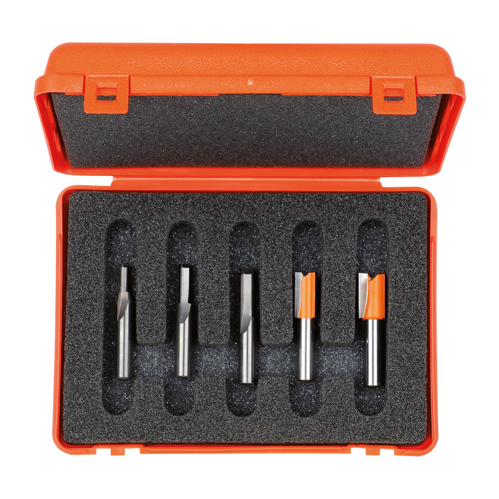 5 -Piece Straight Bit Set Hw S=8