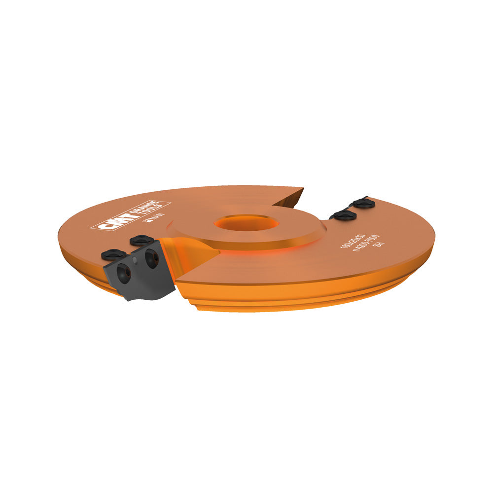 Raised Panel Cutter Head With Tc Interc. Blades Z2 180X25X30