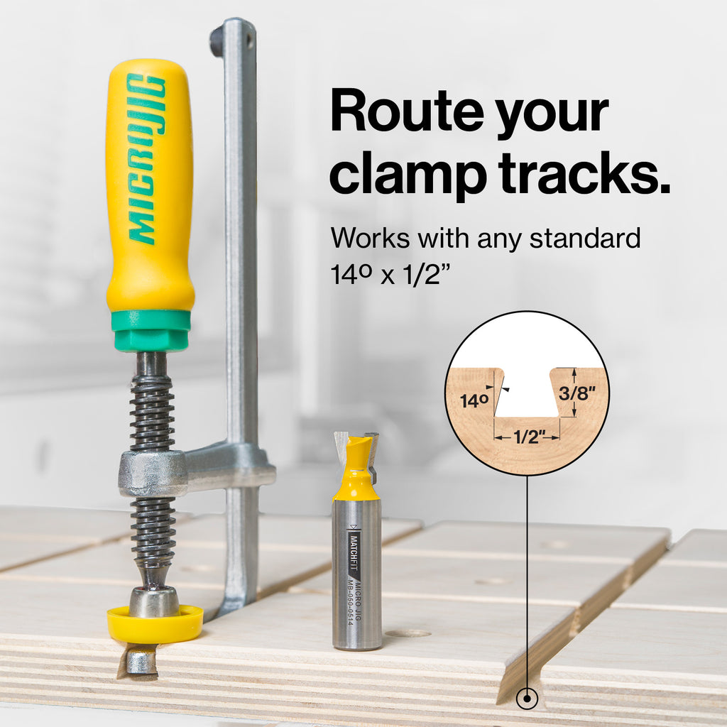 MATCHFIT Dovetail Clamps w/ Soft-Grip