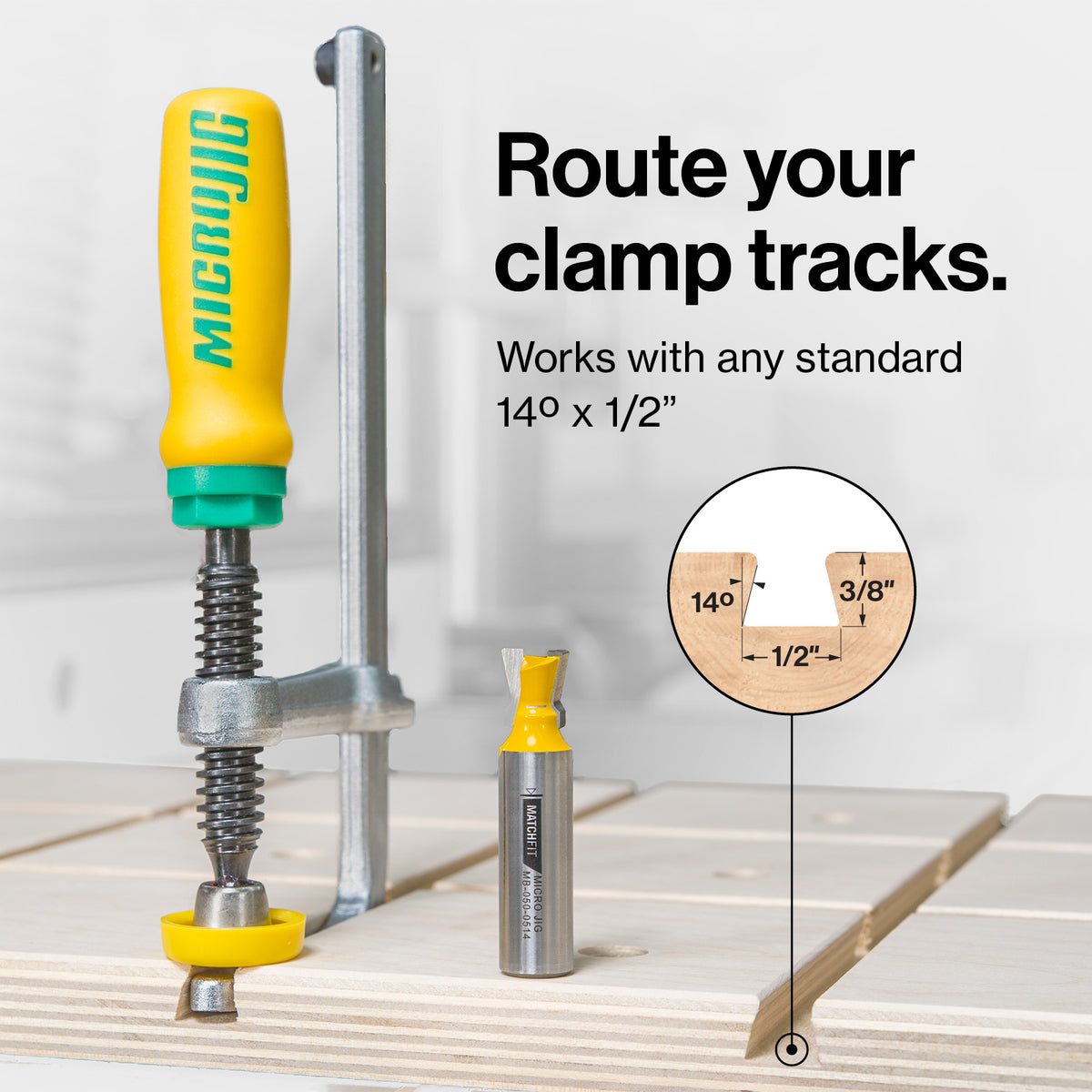 MATCHFIT Dovetail Clamps w/ Soft-Grip