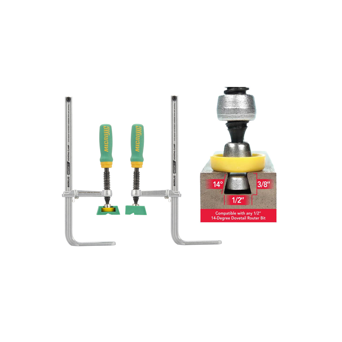 MATCHFIT Dovetail AP Clamp + X-Pad