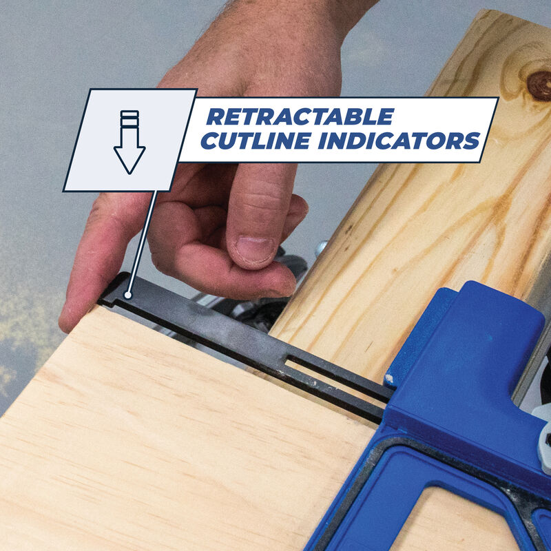 Kreg Portable Crosscut Guide System for Circular Saws