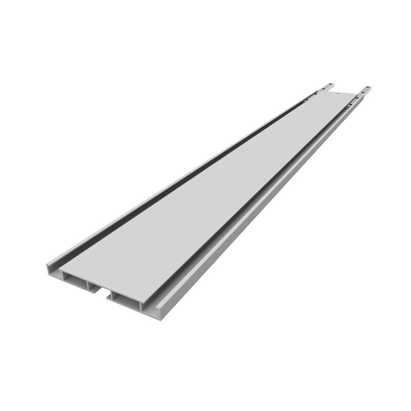 Kreg Heavy Duty Straight Edge Guide Extension Rail - Silver Aluminum - 2-Foot Extension, Multi-Tool Compatible, 6-Foot Material Capacity - Plate Mount - 1 Count