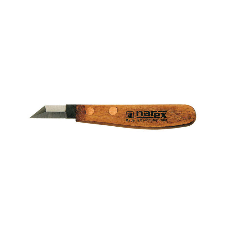 Carving knife notchcutting, PROFI 40 x 12 mm