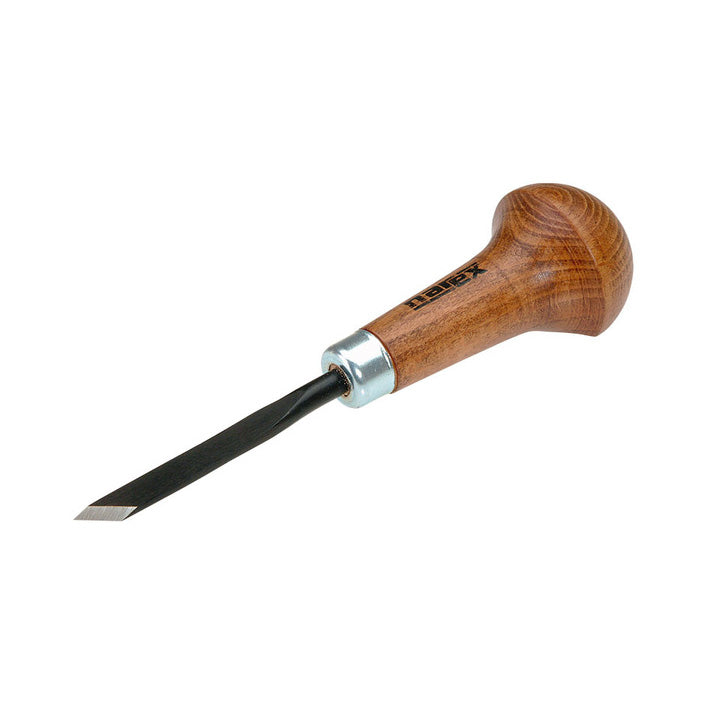Graving chisel skew double-sided, PROFI 8 mm
