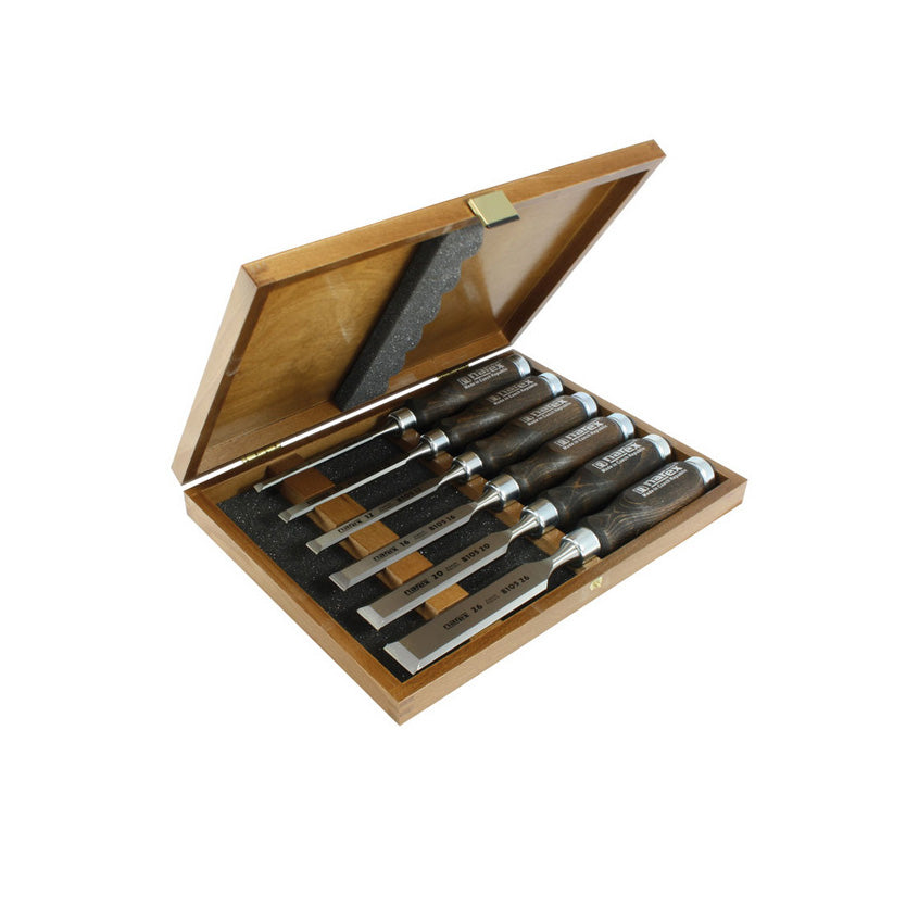 Set of bevel edge chisels, WOOD LINE PROFI 6-10-12-16-20-26