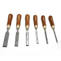 Set of bevel edge chisels PREMIUM, WOOD LINE PLUS 6-10-12-16-20-26