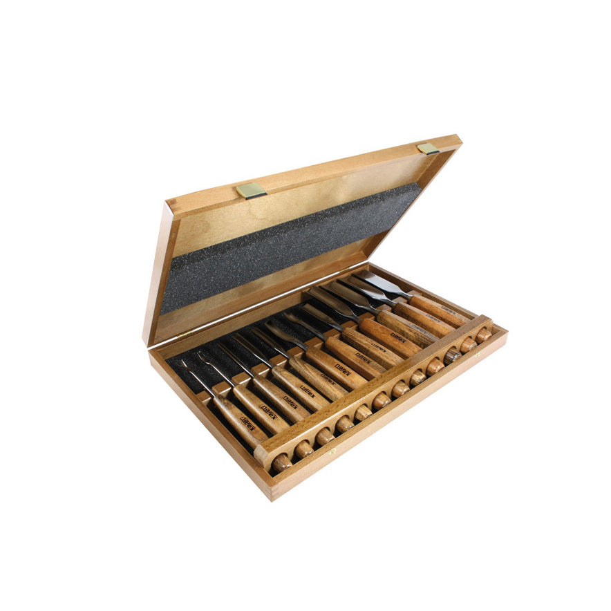 Set of carving chisels, PROFI 12-pc