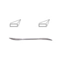 Riffler rasp, type 1 180 mm