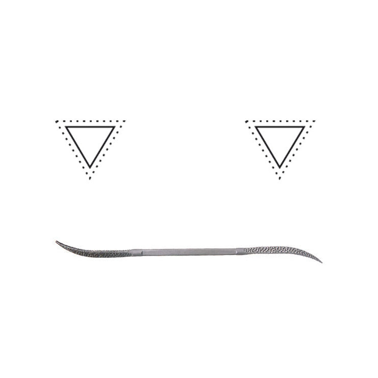 Riffler rasp, type 4 180 mm