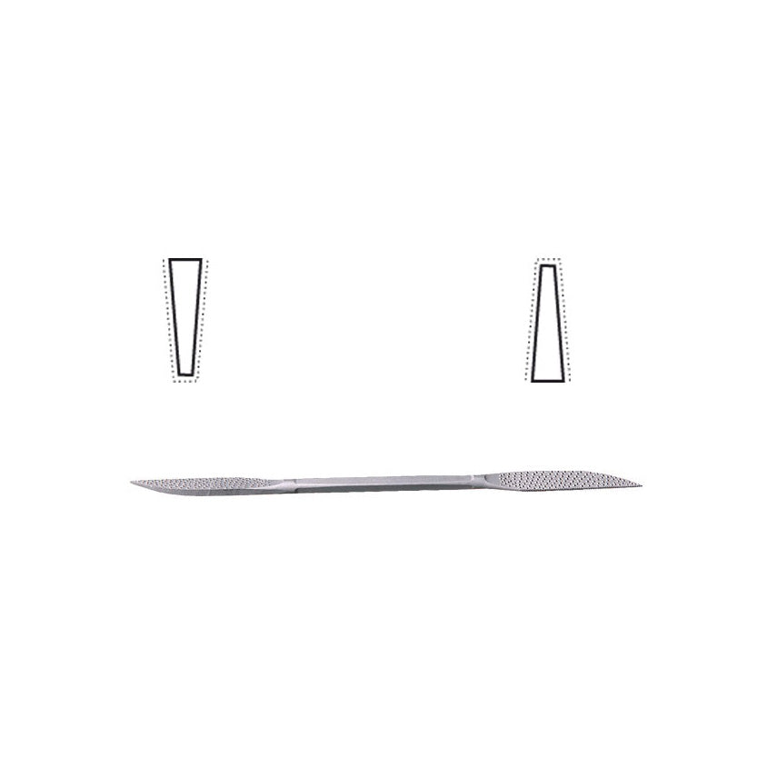 Riffler rasp, type 7 180 mm