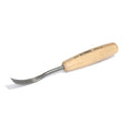 Straight carving chisel, bent, WOOD LINE STANDARD 12 x 90 mm