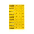 Tormek Profile Labels