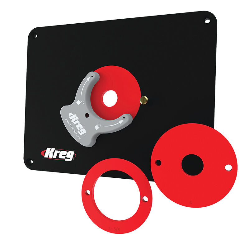 Kreg PRS4038 Precision Router Table Insert Plate - Undrilled