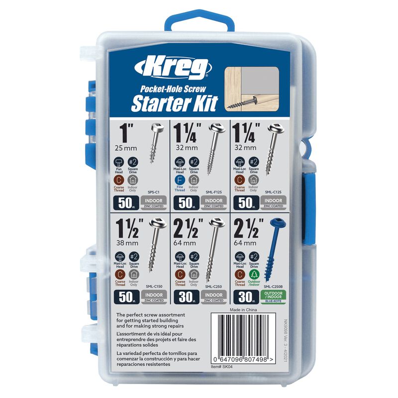 Kreg Screw Starter Kit