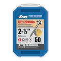 Kreg Pocket Screws - 64mm / 2-1/2"  #8 Coarse  Washer-Head