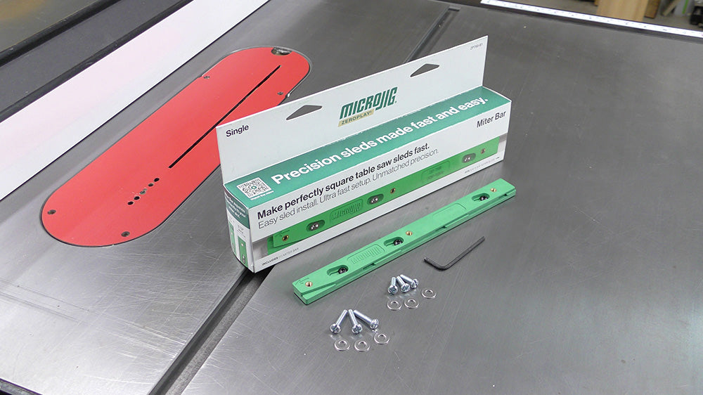 ZEROPLAY Miter Bar 1-Pack (New, Upgraded)