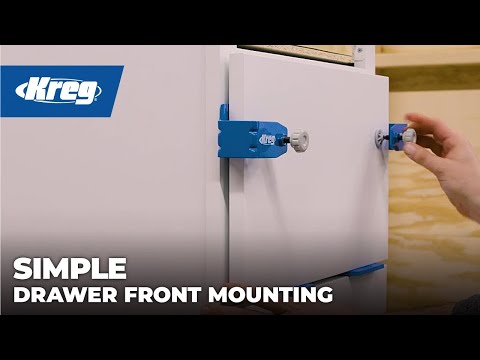 Kreg Drawer Front Mounting Kit