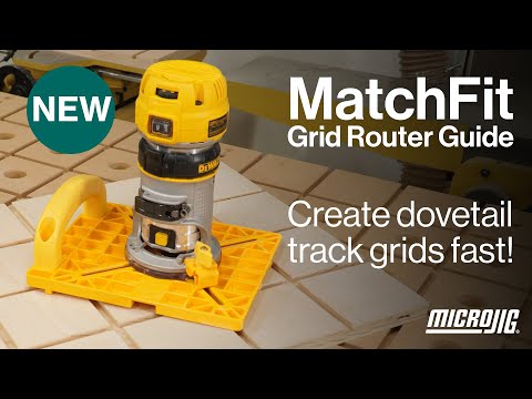 MATCHFIT Grid Routing Guide (1/4" Shank)