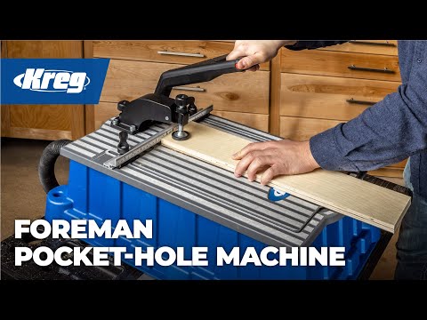 Kreg Foreman Pocket-Hole Machine - European Specs