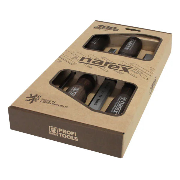 Set of bevel edge chisels, WOOD LINE PROFI 6-12-20-26